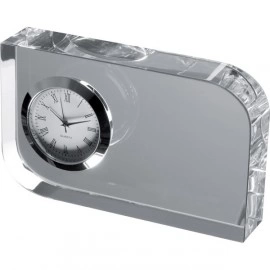 38-815 Horloge de bureau décorative en verre personnalisé