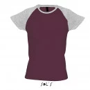 26-023 Tee shirt femme bicolore Milky personnalisé
