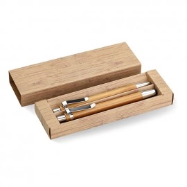 42-326 Set stylo bambou personnalisé