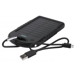 63-203 Batterie externe solaire USB personnalisé