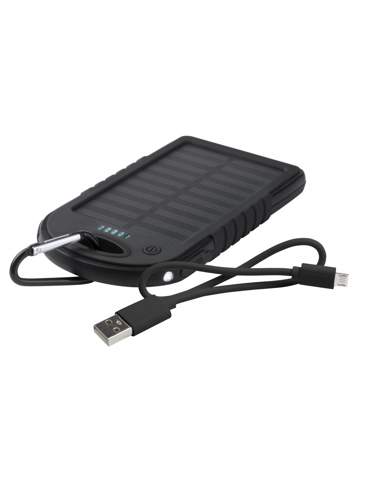 63-203 Batterie externe solaire USB personnalisé