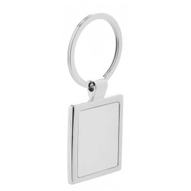 10-204 Porte-clés métal rectangulaire personnalisé
