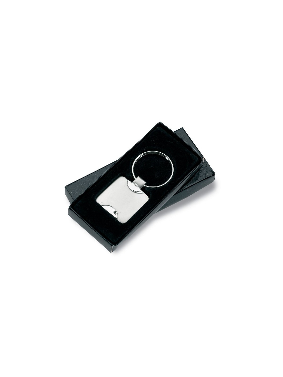 41-221 Porte-clés métal carré personnalisé