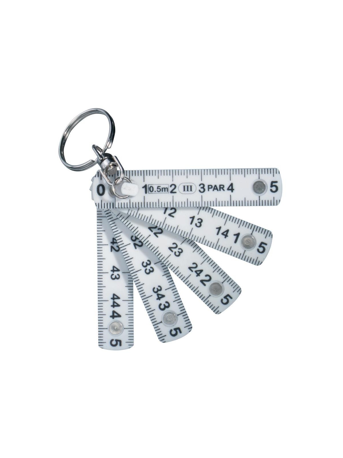 56-067 Mini règle pliable en porte-clés personnalisé