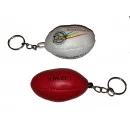 89-002 Porte-clé mini rugby en cuir  personnalisé