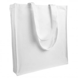 16-008 Tote bag canvas à soufflet 280g/m2 personnalisé