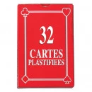 22-659 Jeu de 32 cartes françaises personnalisé
