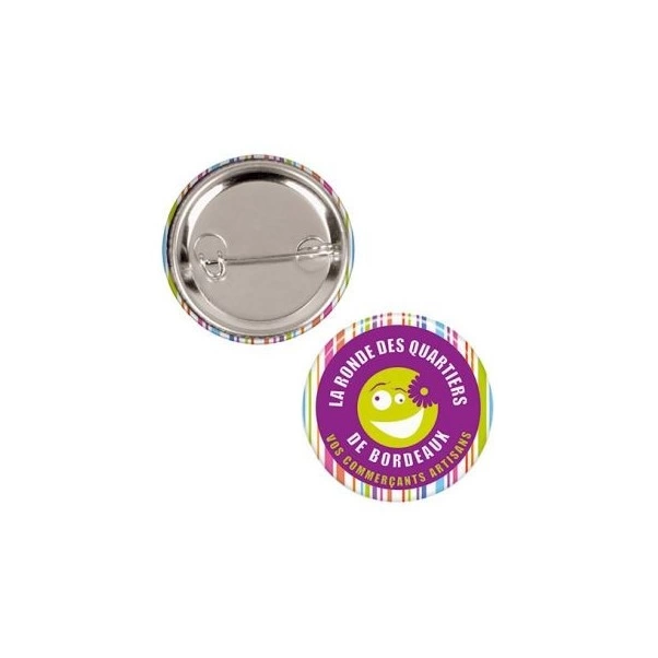 22-280 Badge Button King personnalisé