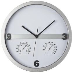 39-069 Horloge avec hygro et thermomètre personnalisé