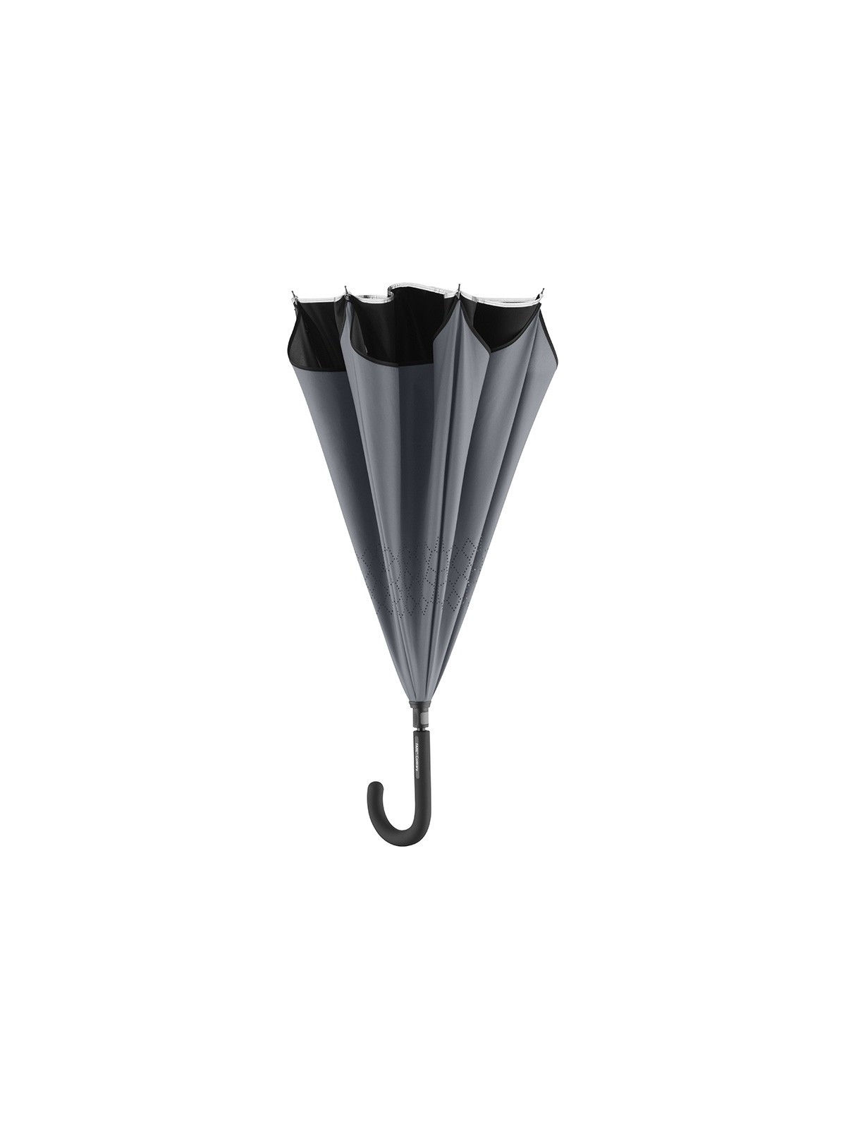 75-029 Parapluie publicitaire bi-colore inversé personnalisé