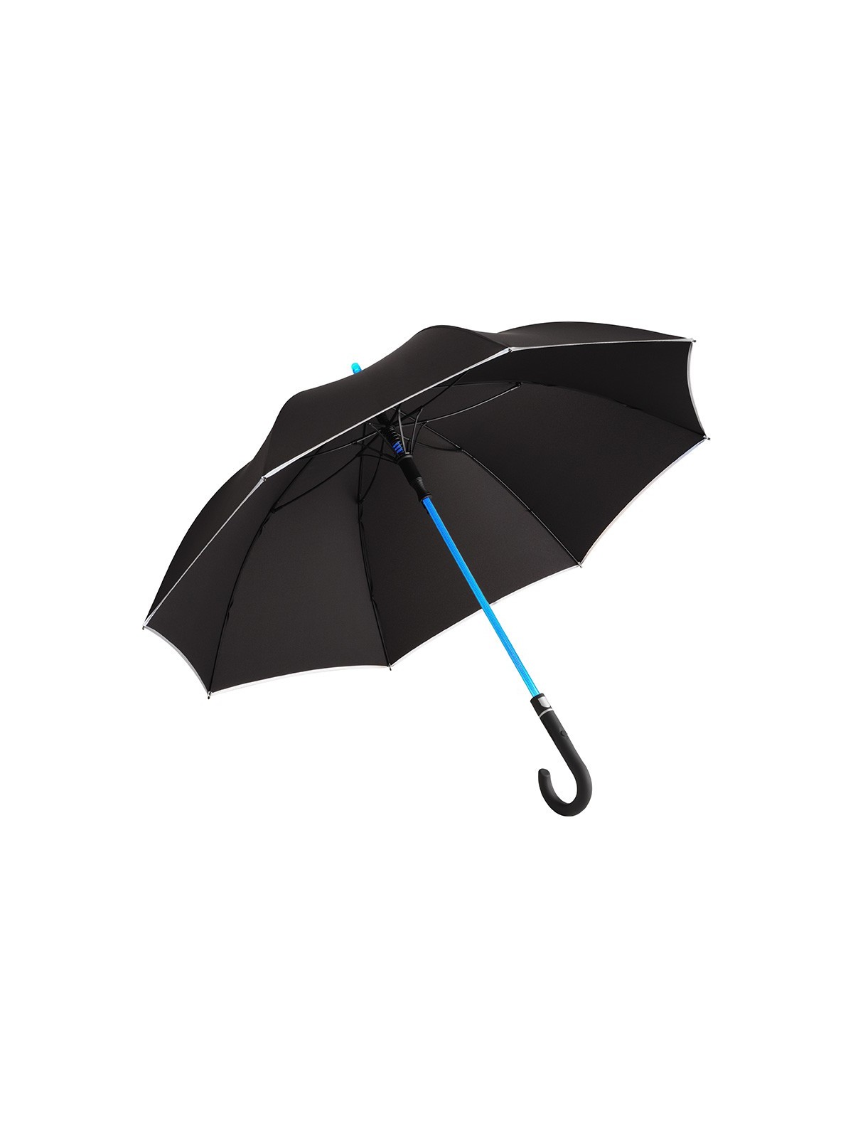 75-033 Parapluie publicitaire mât coloré personnalisé