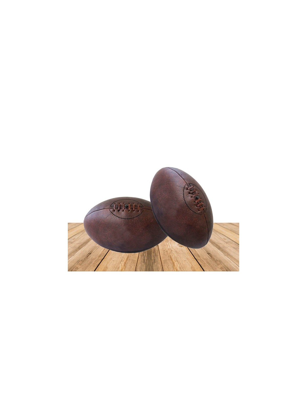 52-010 Mini ballon de rugby cuir véritable personnalisé