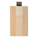 10-460 Clé USB carte de crédit en bois personnalisé