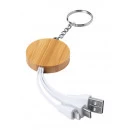10-528 Porte-clés avec câbles USB  personnalisé