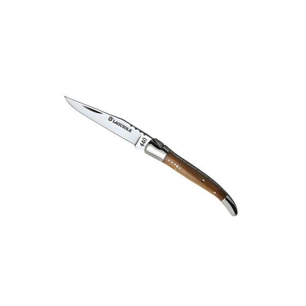 98-055 Couteau Laguiole de 11 cm en olivier personnalisé