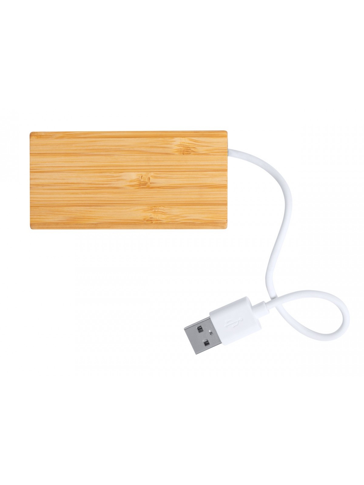 10-600 Hub USB en bambou personnalisé