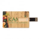 42-570 Clé USB carte de crédit paille de blé personnalisé