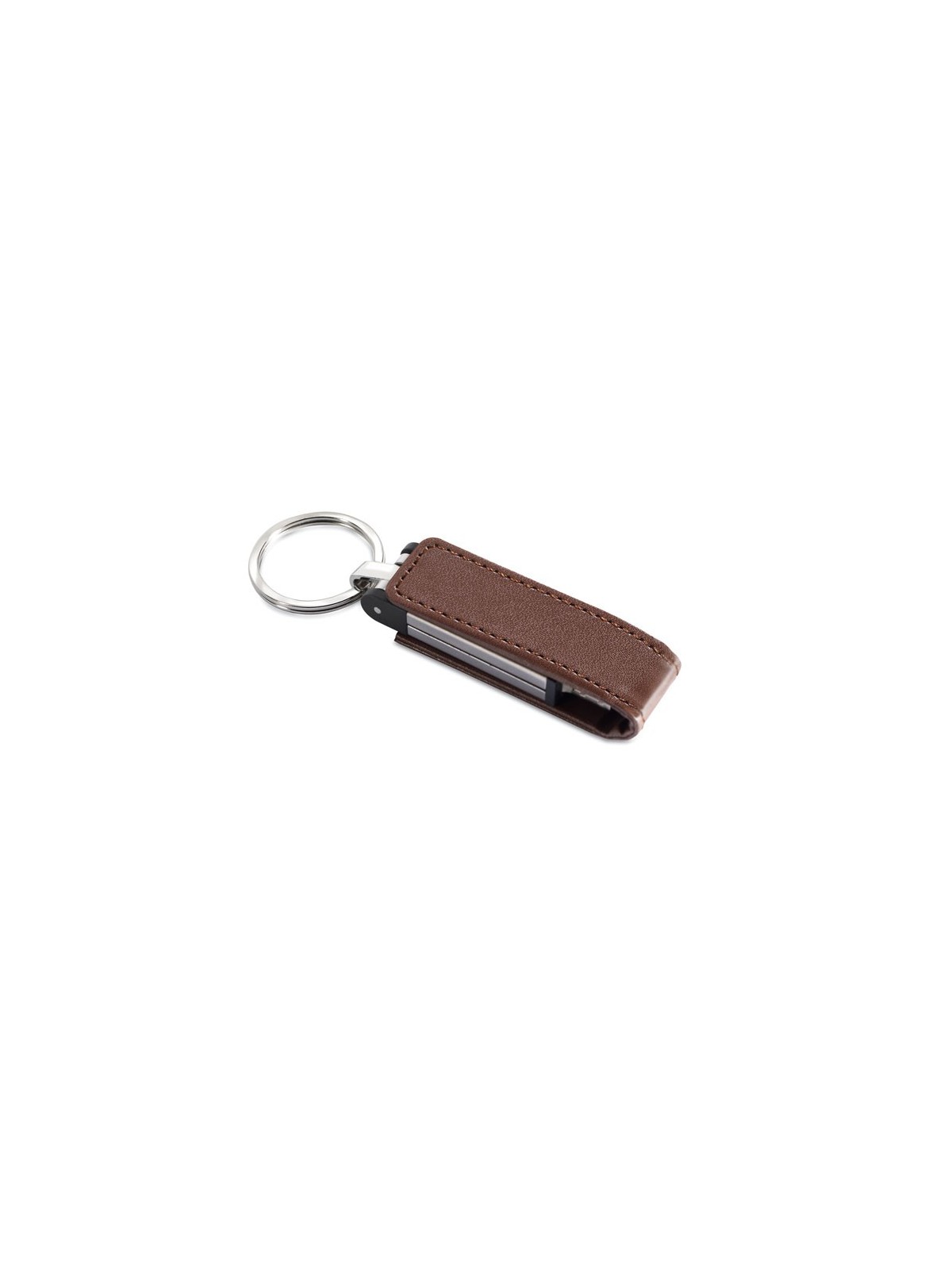 42-689 Clé USB avec revêtement cuir personnalisé
