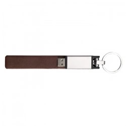 42-689 Clé USB avec revêtement cuir personnalisé