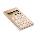 42-733 Calculatrice avec boîtier en bambou personnalisé