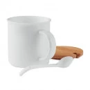 42-832 Mug en porcelaine avec une cuillère  personnalisé