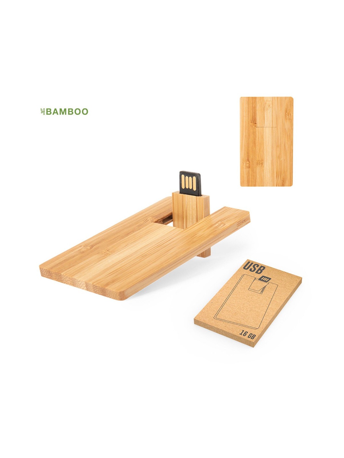 70-226 Clé USB carte en bois  personnalisé