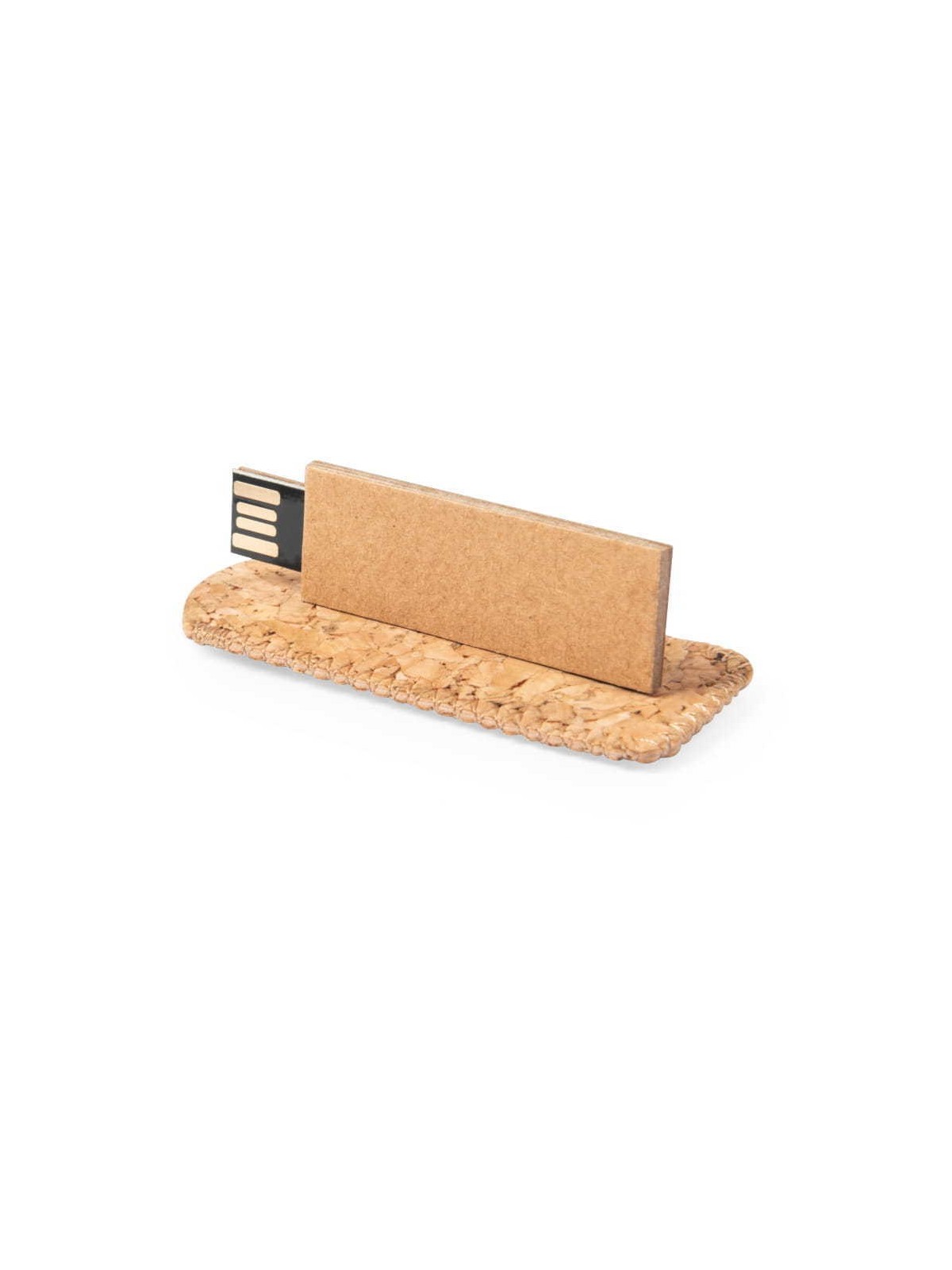 70-227 Clé USB carton avec pochette en liège  personnalisé