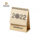 70-233 Calendrier bureau en carton recyclé  personnalisé
