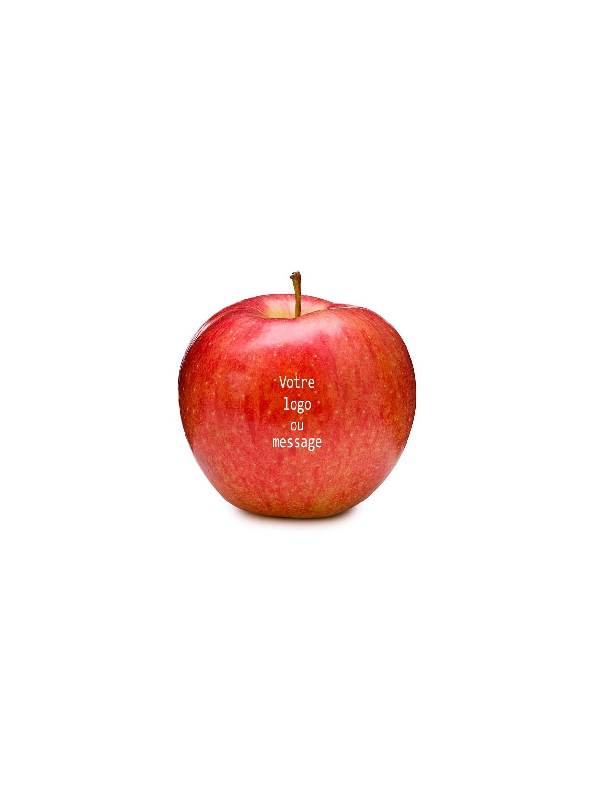 32-022 Pomme avec une impression comestible  personnalisé