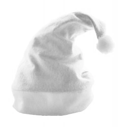 10-368 Bonnet de Noël blanc personnalisé