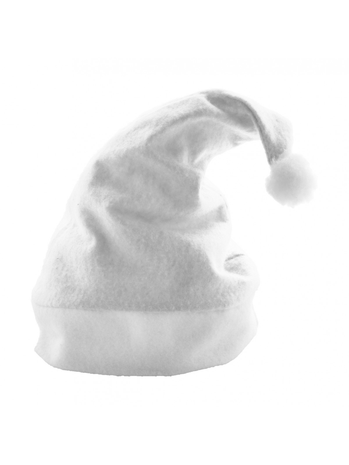 10-368 Bonnet de Noël blanc personnalisé