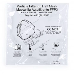 70-260 Masque auto-filtrante FFP3 VAREX personnalisé