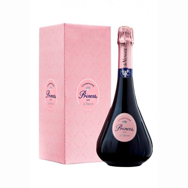80-001 Champagne De VENOGE PRINCES Rosé personnalisé