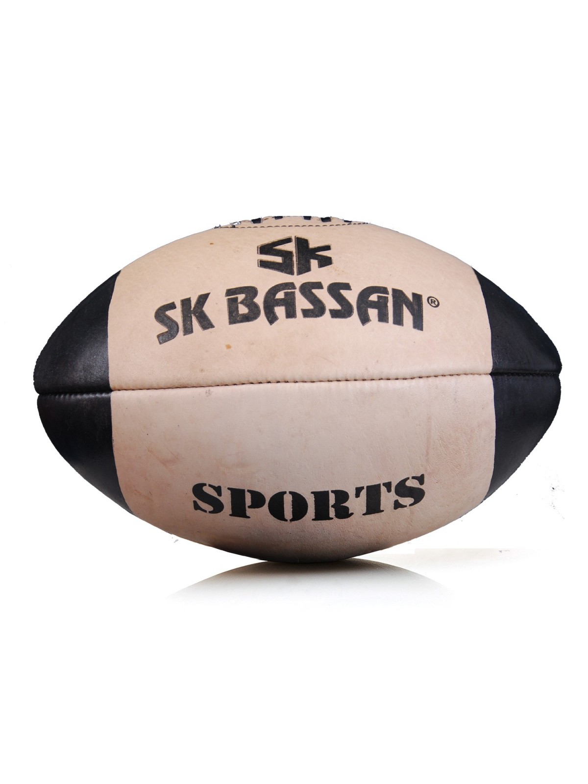 52-055 Balle de rugby en cuir personnalisé