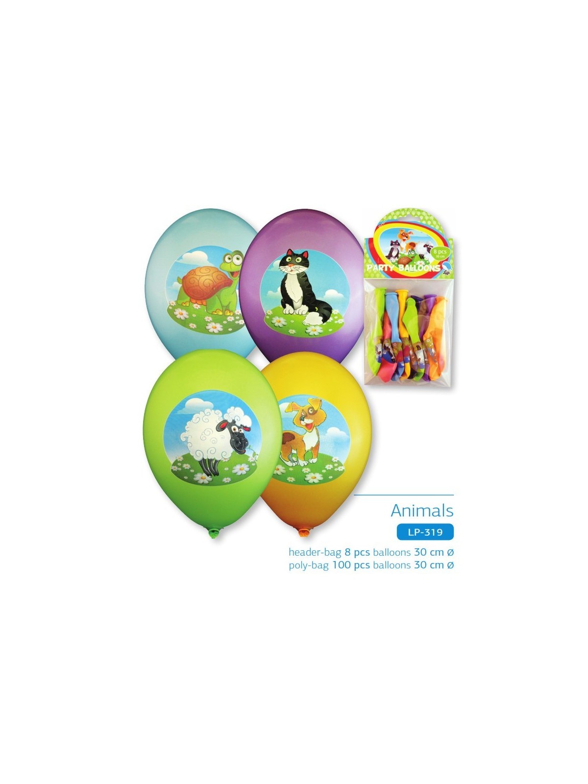 LP-001 Ballons de baudruche pour enfants personnalisé
