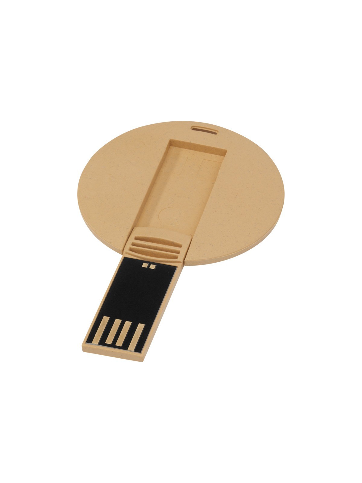28-985 Clé USB publicitaire ronde bio  personnalisé