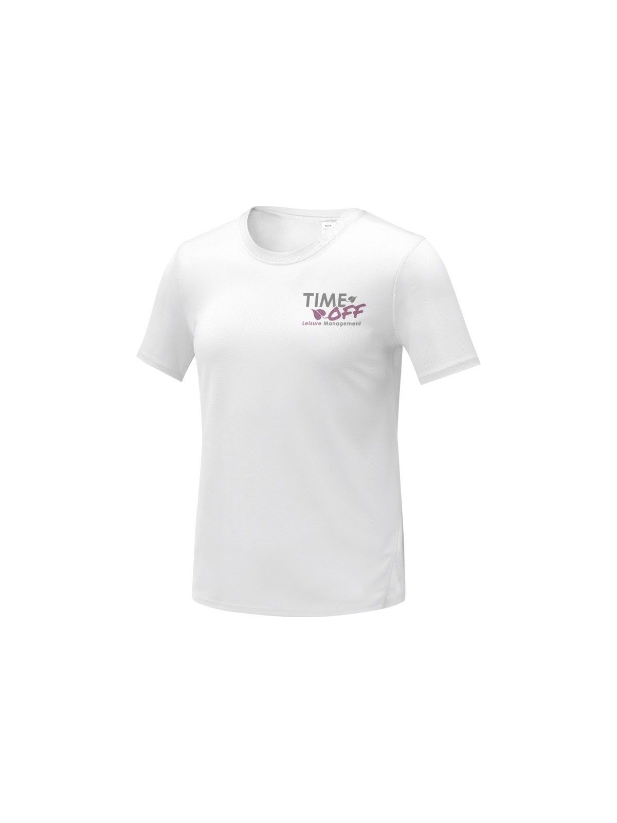 10-136 T-shirt à manches courtes cool fit pour femme personnalisé
