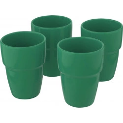 10-137 Coffret de 4 mugs empilables 280 ml personnalisé