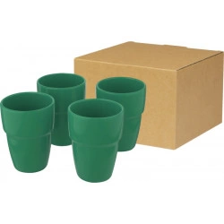 10-137 Coffret de 4 mugs empilables 280 ml personnalisé