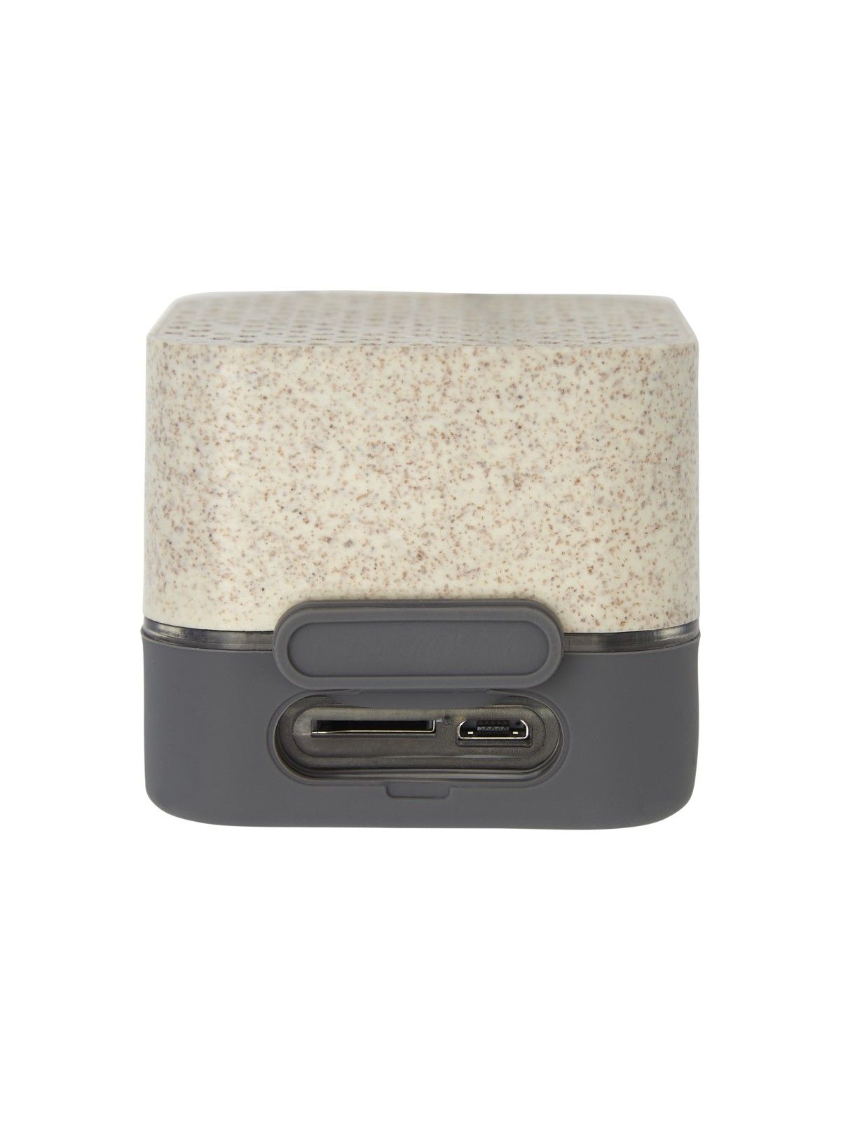 10-227 Haut-parleur Bluetooth® en paille de blé personnalisé