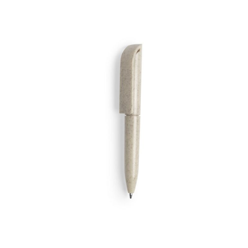 Mini stylo en paille de blé - Stylo écologique publicitaire
