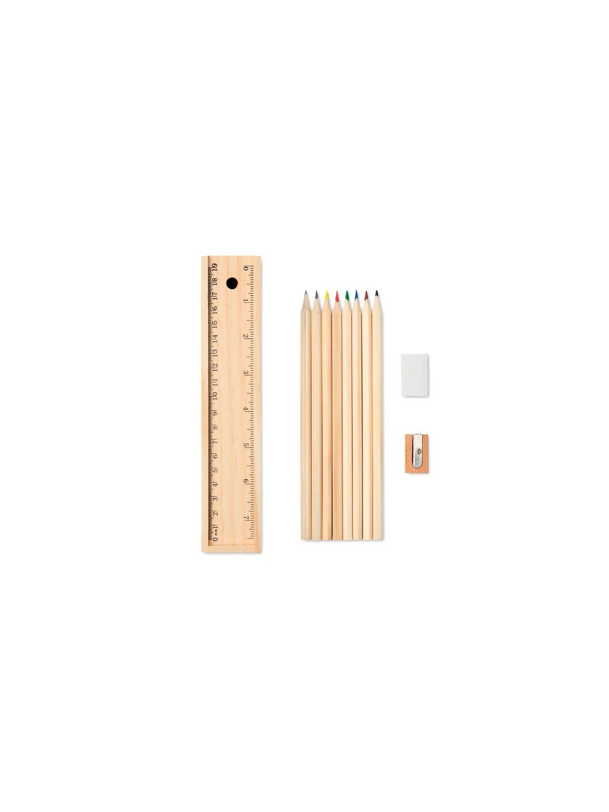 42-146 Set crayons en bois personnalisé