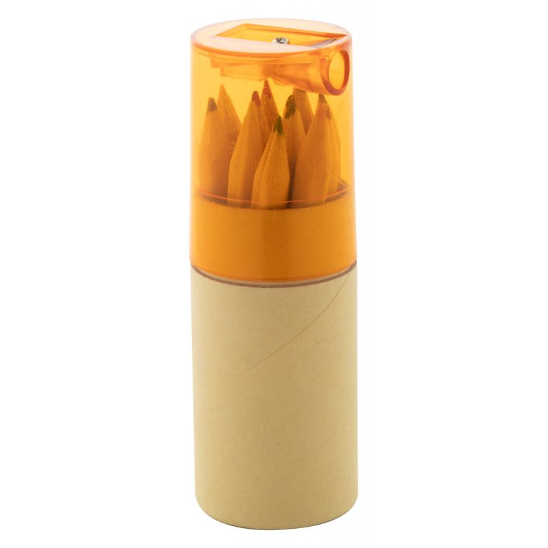 Mini set crayons de couleur - Coloriage et coffrets pour enfants - marquage logo