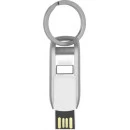 Clé USB publicitaire rétractable porte-clés