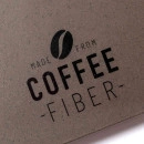 Bloc-notes publicitaire en fibre de café