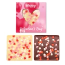Mini chocolat de Saint-Valentin publicitaire