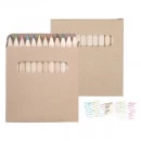 10-365 Set de 12 crayons de couleurs personnalisé
