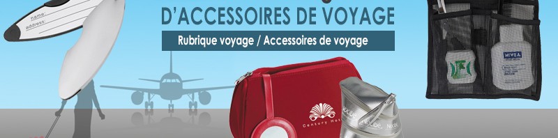 accessoires de voyage publicitaire personnalisés