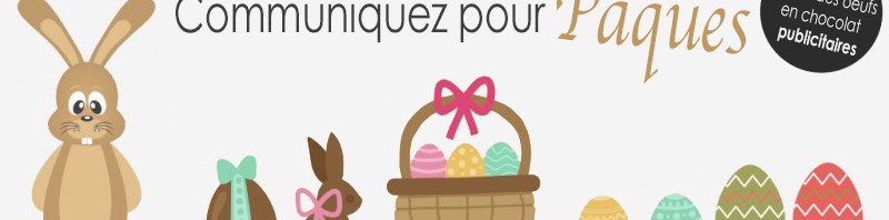 bannière oeufs de pâques personnalisés