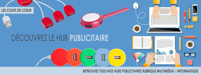 Le hub personnalisé : découvrez un objet publicitaire tendance